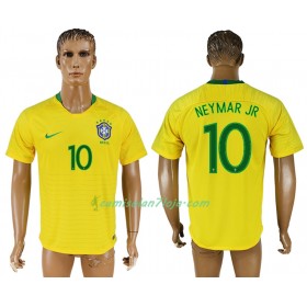 Camisola Brasil Neymar Jr 10 1º Equipamento Mundial 2018 Manga Curta