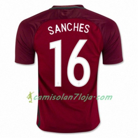 Camisola Portugal RENATO SANCHES 1º Equipamento Euro 2016