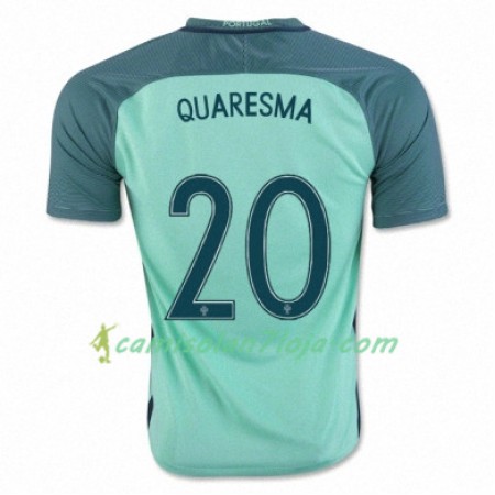 Camisola Portugal RICARDO QUARESMA 2º Equipamento Euro 2016