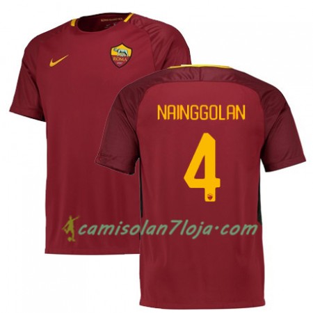 Camisola AS Roma NAINGGOLAN 1º Equipamento 2017/18 Manga Curta