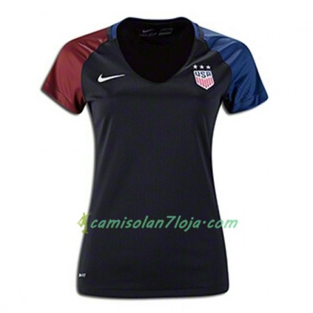 Camisola Estados Unidos Mulher 2º Equipamento 2016/17 Manga Curta