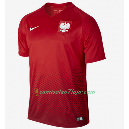 Camisola Polônia 2º Equipamento Euro 2016