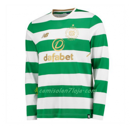 Camisola Celtic 1º Equipamento 2017/18 Manga Comprida