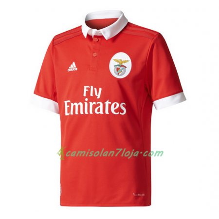 Camisola Benfica 1º Equipamento 2017/18 Manga Curta