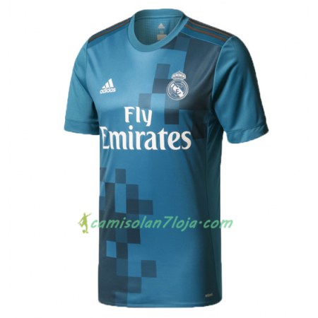 Camisola Real Madrid 3º Equipamento 2017/18 Manga Curta
