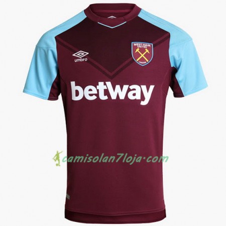 Camisola West Ham 1º Equipamento 2017/18 Manga Curta