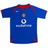 Camisola Manchester United 2005-06 Retro 2º Equipamento Manga Curta