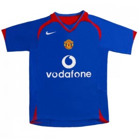 Camisola Manchester United 2005-06 Retro 2º Equipamento Manga Curta