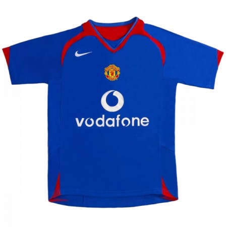 Camisola Manchester United 2005-06 Retro 2º Equipamento Manga Curta