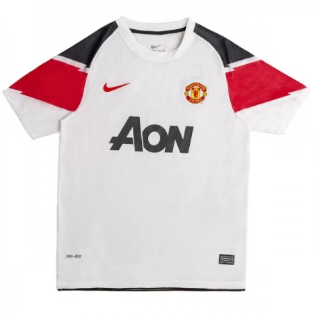 Camisola Manchester United 2010-11 Retro 2º Equipamento Manga Curta
