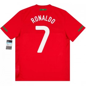 Camisola Portugal Ronaldo 7 2010 Retro 1º Equipamento Manga Curta