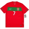 Camisola Portugal Ronaldo 7 2010 Retro 1º Equipamento Manga Curta