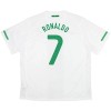 Camisola Portugal Ronaldo 7 2010 Retro 2º Equipamento Manga Curta