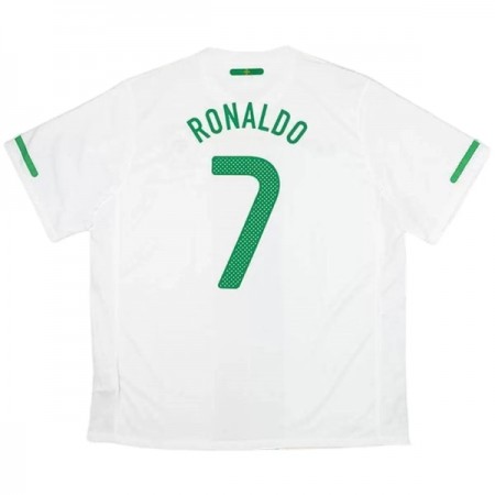 Camisola Portugal Ronaldo 7 2010 Retro 2º Equipamento Manga Curta