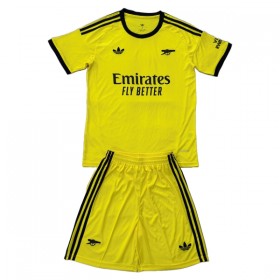 Camisola Arsenal Guarda Redes Criança 2025-26 Amarela Manga Curta
