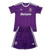 Camisola Aston Villa Guarda Redes Criança 2025-26 Roxo Manga Curta