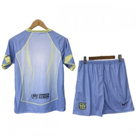Camisola Barcelona Criança 2025-26 Roxo Manga Curta edição especial