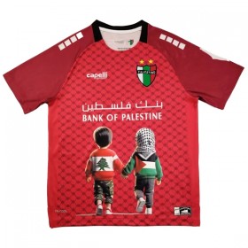 Camisola Club Deportivo Palestino 2025 Vermelha Manga Curta edição especial