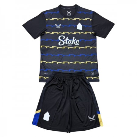 Camisola Everton Criança 3º Equipamento 2025-26 Manga Curta