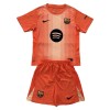 Camisola FC Barcelona Guarda Redes Criança 2025-26 Laranja Manga Curta