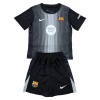 Camisola FC Barcelona Guarda Redes Criança 2025-26 Preta Manga Curta