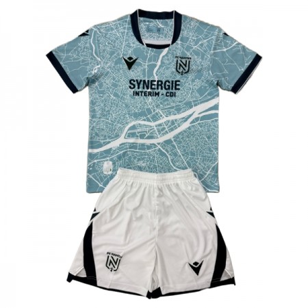 Camisola FC Nantes Criança 2º Equipamento 2025-26 Manga Curta