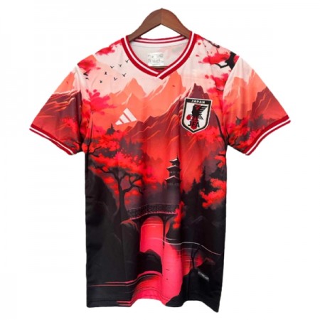 Camisola Japão 2025 Vermelha Manga Curta edição especial