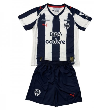 Camisola Rayados Monterrey Criança 1º Equipamento 2025-26 Manga Curta