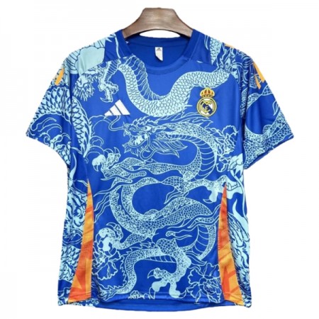 Camisola Real Madrid Dragon 2025-26 Azul Manga Curta edição especial