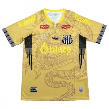Camisola Santos FC Dragon 2025-26 Amarela Manga Curta