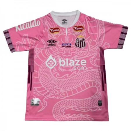Camisola Santos FC Dragon 2025-26 Rosa Manga Curta