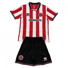Camisola Sheffield United Criança 1º Equipamento 2025-26 Manga Curta