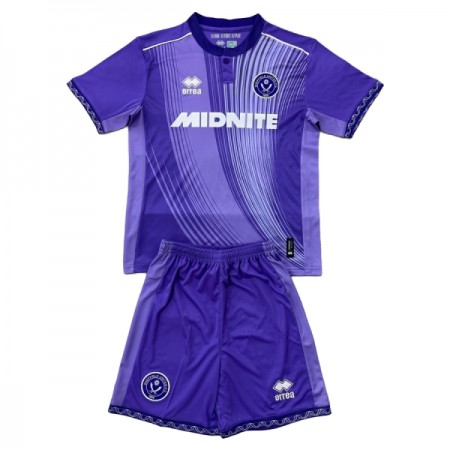 Camisola Sheffield United Criança 3º Equipamento 2025-26 Manga Curta