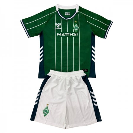 Camisola Sportverein Werder Bremen Criança 1º Equipamento 2025-26 Manga Curta