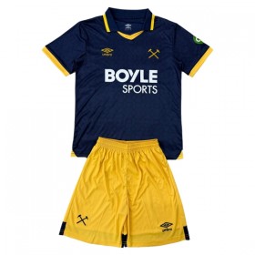 Camisola West Ham United Criança 3º Equipamento 2025-26 Manga Curta
