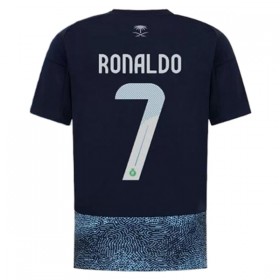 Camisola Al Nassr Ronaldo 7 2º Equipamento 2025-26 Manga Curta