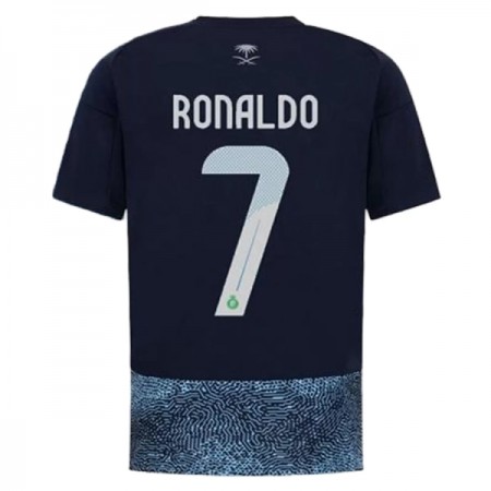 Camisola Al Nassr Ronaldo 7 2º Equipamento 2025-26 Manga Curta
