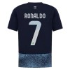 Camisola Al Nassr Ronaldo 7 Criança 2º Equipamento 2025-26 Manga Curta