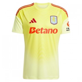 Camisola Aston Villa Guarda Redes 2025-26 Amarela Manga Curta