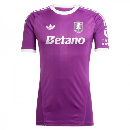 Camisola Aston Villa Guarda Redes 2025-26 Roxo Manga Curta