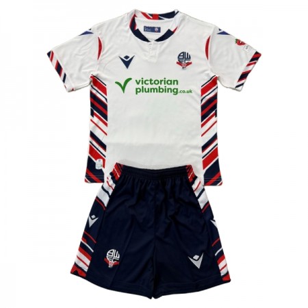 Camisola Bolton Wanderers Criança 1º Equipamento 2025-26 Manga Curta