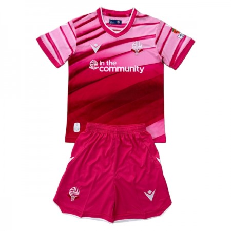 Camisola Bolton Wanderers Criança 3º Equipamento 2025-26 Manga Curta