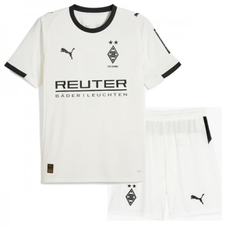 Camisola Borussia Monchengladbach Criança 1º Equipamento 2025-26 Manga Curta