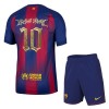 Camisola FC Barcelona x Kopa Trophy Lamine Yamal 10 Criança 2025-26 Manga Curta