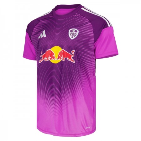 Camisola Leeds United Guarda Redes 2025-26 Roxo Manga Curta