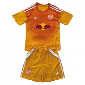 Camisola Leeds United Guarda Redes Criança 2025-26 Manga Curta