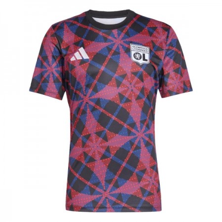 Camisola Olympique Lyonnais Pre-Match 2025-26 Manga Curta