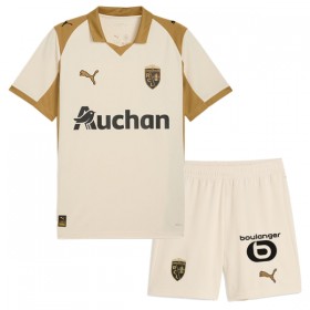 Camisola RC Lens Criança 3º Equipamento 2025-26 Manga Curta