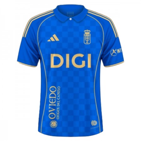 Camisola Real Oviedo 1º Equipamento 2025-26 Manga Curta