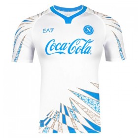 Camisola SSC Napoli Pre-Match 2025-26 Branca Manga Curta